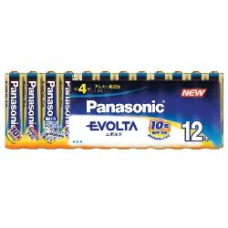 パナソニック(Panasonic) LR03EJ/12SW エボルタ アルカリ乾電池 単4形 12本パック