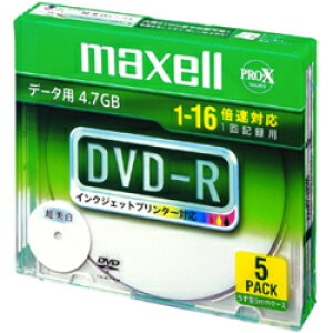 �}�N�Z��(maxell) DR47WPD.S1P5S A �f�[�^�p DVD-R 4.7GB 1��L�^ �v�����^�u�� 16�{��
