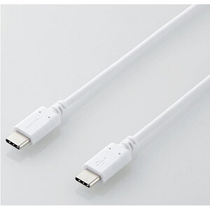 �G���R��(ELECOM) MPA-CC15PNWH �z���C�g USB2.0�P�[�u�� 1.5m
