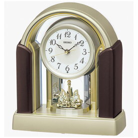 セイコー(SEIKO) BY244G(茶メタリック塗装) 電波置時計