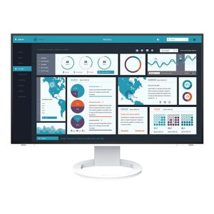 EIZO(�G�C�]�[) EV2795-WT FlexScan 27�^ WQHD�f�B�X�v���C �f�C�W�[�`�F�[���ELAN�Ή� �z���C�g