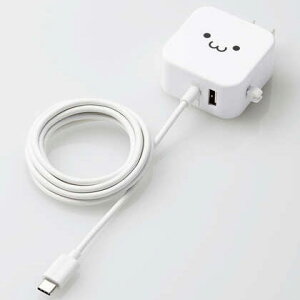 GR ELECOM MPA-ACC22WF WF AC[d 2.4A/CP[ǔ^{A|[g×1/1.5m USB[d