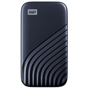 WesternDigital(�E�G�X�^���f�W�^��) WDBAGF0020BBL-JESN �u���[ USB 3.2 Gen 2�Ή��̍����|�[�^�u��SSD 2TB