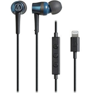 I[fBIeNjJ(audio-technica) ATH-CKD3Li BL u[ LightningpCz