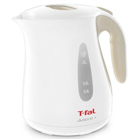 【エントリーでポイント最大18倍】ティファール T-fal KO490AJP(サーブル) 電気ケトル ジャスティン プラス 1.2L 大容量 KO490AJP