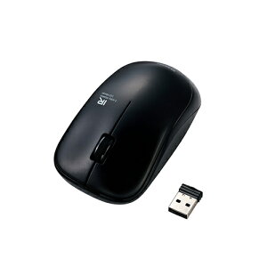 �G���R��(ELECOM) M-FIR08DRBK �u���b�N ���C�����XIR LED�}�E�X 3�{�^�� M�T�C�Y