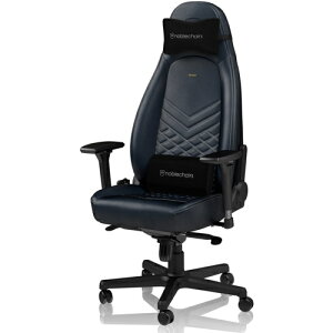 noblechairs �m�[�u���`�F�A�[�Y NBL-ICN-RL-MBG-SGL �~�b�h�i�C�g�u���[ ICON - Real Leather NBLICNRLMBGSG