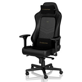 noblechairs ノーブルチェアーズ NBL-HRO-RL-BLA-SGL(ブラック) HERO - Real Leather ゲーミングチェア NBLHRORLBLASG