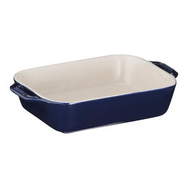 ストウブ(staub) 50408-583(ブルー) レクタンギュラーディッシュ 14cm