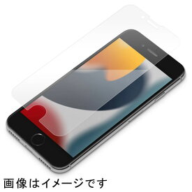 PGA PG-22MSF01 iPhone SE 第3世代/SE 第2世代/8/7/6s/6用 液晶保護フィルム 衝撃吸収/光沢