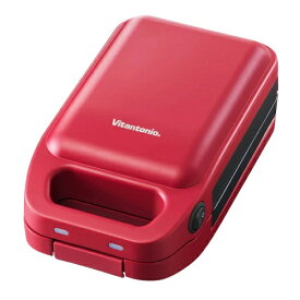 【長期保証付】【エントリーでポイント最大18倍】ビタントニオ Vitantonio VHS-15-R(レッド) 厚焼きホットサンドベーカー gooood II VHS15R