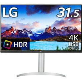 LGエレクトロニクス(LG) 32UP550N-W 31.5型 4Kディスプレイ