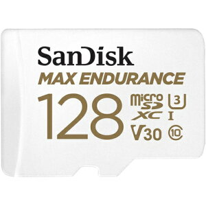 SanDisk(TfBXN) SDSQQVR-128G-JN3ID MAX ENDURANCE ϋv microSDJ[h 128GB