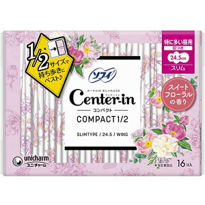 jE`[(unicharm) Z^[CRpNg 1/2 ɑp XC[gt[̍ H 24.5cm