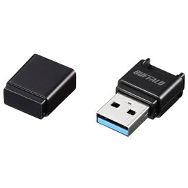 バッファロー(BUFFALO) BSCRM100U3BK USB3.0 microSD専用コンパクトカードリーダー ブラック