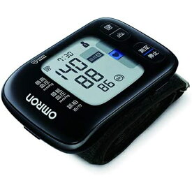 【長期保証付】オムロン OMRON HEM-6232T 手首式血圧計 ブラック 電池式 HEM6232T
