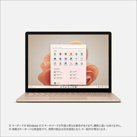 マイクロソフト(Microsoft) Surface Laptop 5 13.5型 Core i5/16GB/512GB/Office サンドストーン R8N-00072