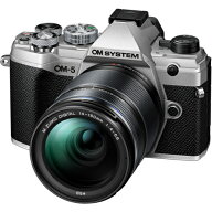 OM SYSTEM 【アウトレットメーカー保証付】OM-5 14-150mm II レンズキット シルバー デジタルカメラ OM5L…