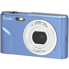 【エントリーでポイント最大18倍】ケンコー Kenko KC-03TY BL(ブルー) デジタルカメラ KC03TYBL