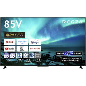 yWݒuzy5NۏؕtzREGZA(OU) 85Z970M ^CVtg}V4K Mini LEDtOU