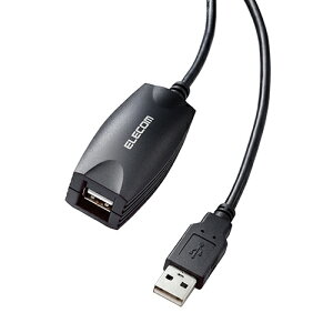 �G���R��(ELECOM) USB2-EXC50�G���R�� USB�P�[�u�� �����R�[�h 5m USB 2.0 �ő�20m�܂Őڑ�������