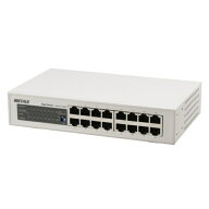 バッファロー BUFFALO LSW5-GT-16NSR Giga対応 スイッチングハブ 16ポート LSW5GT16NSR