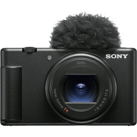 【エントリーでポイント最大18倍】SONY(ソニー) VLOGCAM ZV-1 II ZV-1M2(B) (ブラック) 1.0型 大型センサーデジタルカメラ ZV1M2B