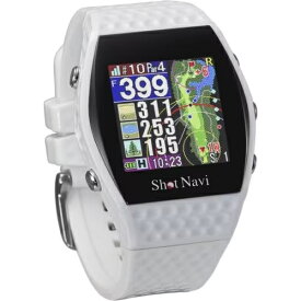 ショットナビ Shot Navi ショットナビ 腕時計型ゴルフ用GPSナビ INFINITY インフィニティ(ホワイト) 4562201211396