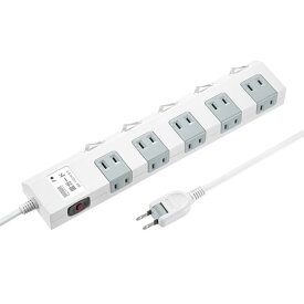 サンワサプライ TAP-SP2110SW-1 節電タップ 2P 10個口 1m TAPSP2110SW1