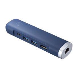 サンワサプライ USB-3TCHLP10NV USB Type-Cモバイルドッキングステーション(HDMI＋LAN付) USB3TCHLP10NV