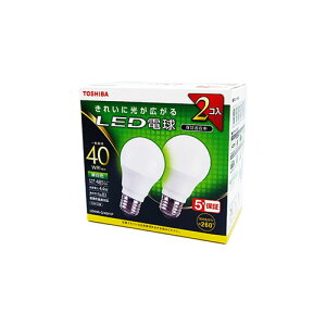 ����(TOSHIBA) LDA4N-G/40V1P LED�d�� �����F E26���� 40W�`���� 485lm