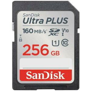 SanDisk(�T���f�B�X�N) SDSDUWL-256G-JN3IN Ultra PLUS SDXC UHS-I�J�[�h 256GB
