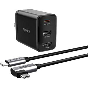 �I�[�L�[ PA-H60-BK �u���b�N 3IN1 HDMI USB-C�[�d��