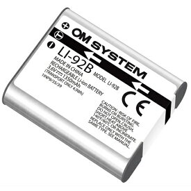 【エントリーでポイント最大18倍】OM SYSTEM LI-92B リチウムイオン充電池(OM SYSTEM) LI92B