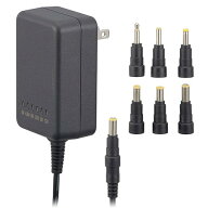 オーム電機(OHM) AV-DM1220N AudioComm_ACマルチアダプター DC3?12V 変換プラグ付き 03-6160