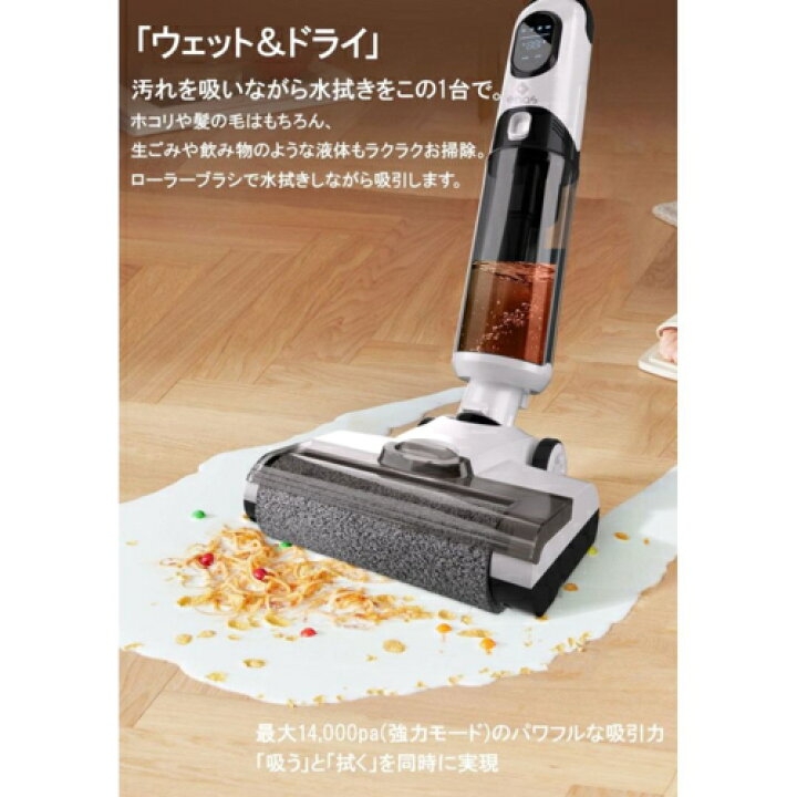 楽天市場】enas イーネーズ ウェット＆ドライスマートクリーナー 電解 