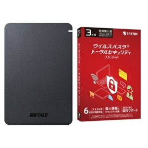 obt@[(BUFFALO) HD-PGF5.0U3-GBKA 5TB + ECXoX^[ TSS 3N wpZbg