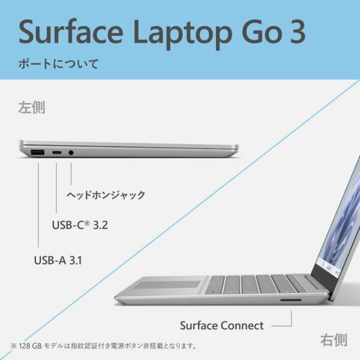 楽天市場】【長期保証付】Surface Laptop Go 3 12.4型 Core i5/8GB 
