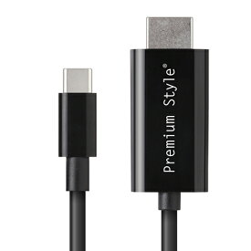 PGA PG-SUCTV3MBK HDMIミラーリングケーブル USB Type-C 3m