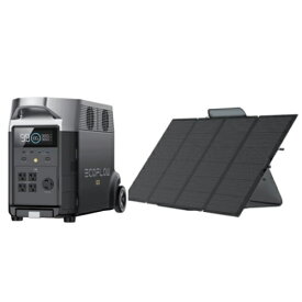 EcoFlow DELTA Pro UG ポータブル電源 3600Wh + SOLAR400W-JP 400Wソーラーパネルセット