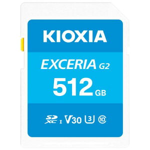 LINVA(KIOXIA) EXCERIA G2 KSDU-B512G SDXC UHS-I J[h 512GB