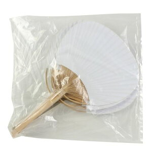 アーテック うちわ 白 竹製 5枚組 18205 運動会 発表会 イベント 体育祭 学芸会 チームカラー 応援 うちわ 団扇 熱中症 伝統