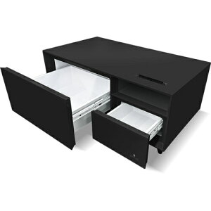 yۏؕtzSAPPHIRE by LOOZER SMART TABLE STB80 BLACK ①ɕtX}[ge[u 2hA 81L