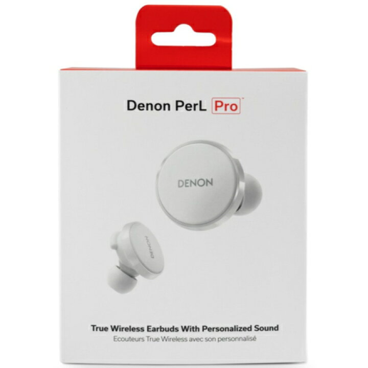 楽天市場】AH-C15PL(ホワイト) DENON PerL Pro パーソナライズ機能搭載 