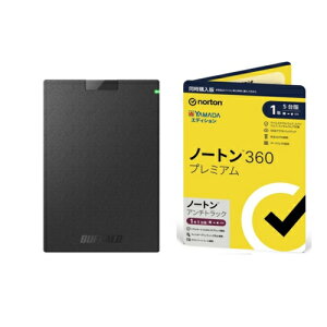 obt@[(BUFFALO) HD-PCG1.0U3-BBA 1TB + m[g 360 v~A/A`gbN w 1N5 }_GfBV