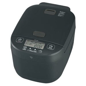 【長期保証付】象印(ZOJIRUSHI) NW-YB18-BZ スレートブラック 圧力IH炊飯ジャー 1升