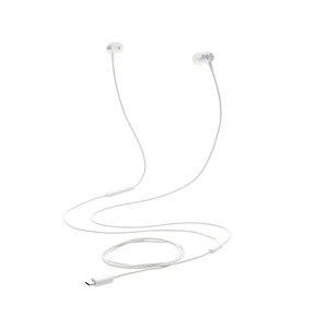 エレコム(ELECOM) EHP-DF14CMSV シルバー タイプCイヤホン 有線 マイク付き カナル型