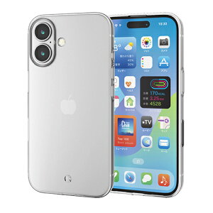 �G���R��(ELECOM) PM-A24AUCTCR �N���A iPhone16�p�P�[�X �\�t�g �J�o�[ �Ռ��z�� ���^ �J���������Y�ی�݌v