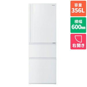yWݒuzyۏؕtz(TOSHIBA) GR-W36SC-WU(}bgzCg) 3hA① EJ 356L 600mm