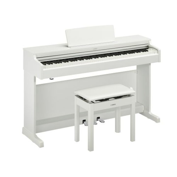 楽天市場】【標準設置料金込】ヤマハ(YAMAHA) YDP-165WH ホワイト 